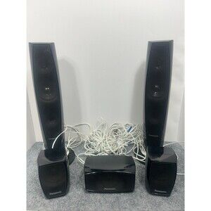 Panasonic sb-hf370 front speakers,surround and center
